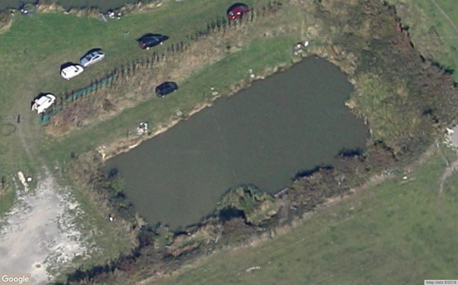 Birkwood carp fishing Frog Hall Lake Overhead2